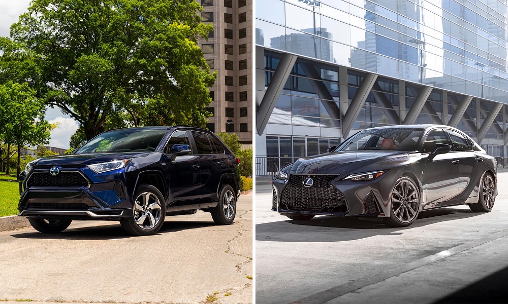 2021 Toyota RAV4 and Lexus LS Hybrid