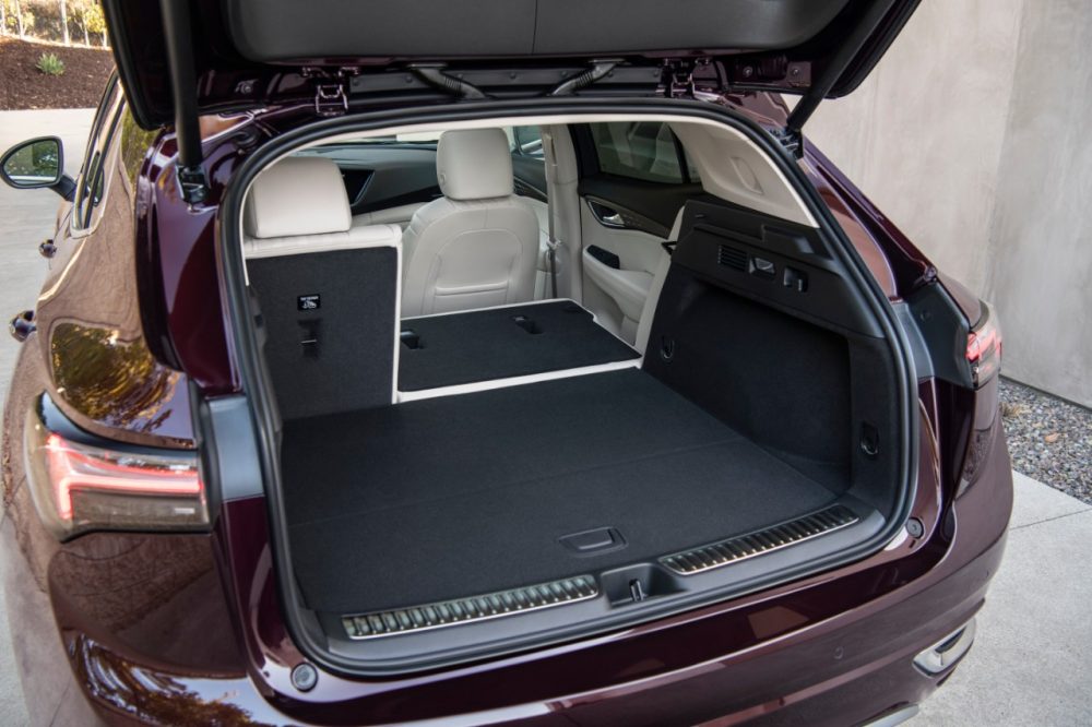 2022 Buick Envision Avenir rear cargo bay