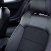 2022 Ford Mustang GT California Special front seat with Miko suede insert and red stitching