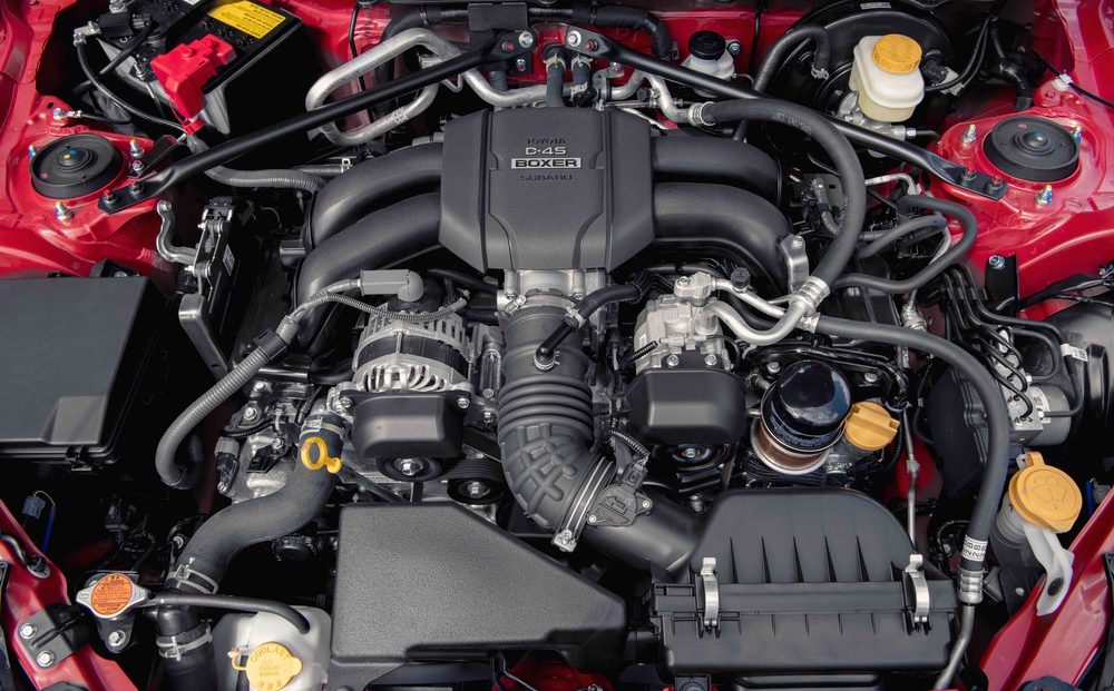 2022 Toyota GR 86 Premium (Track bRED), engine bay