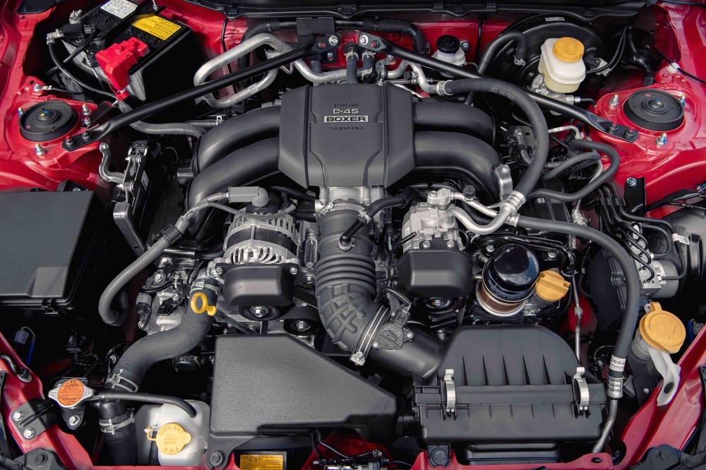 2022 Toyota GR 86 Premium (Track bRED), engine bay