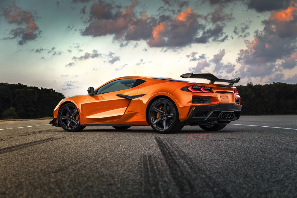 2023 Chevrolet Corvette Z06, rear