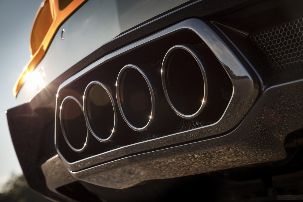 2023 Chevrolet Corvette Z06, tailpipes