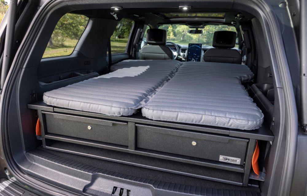 Ford Expedition Timberline Off-Grid concept Luno camping mattress