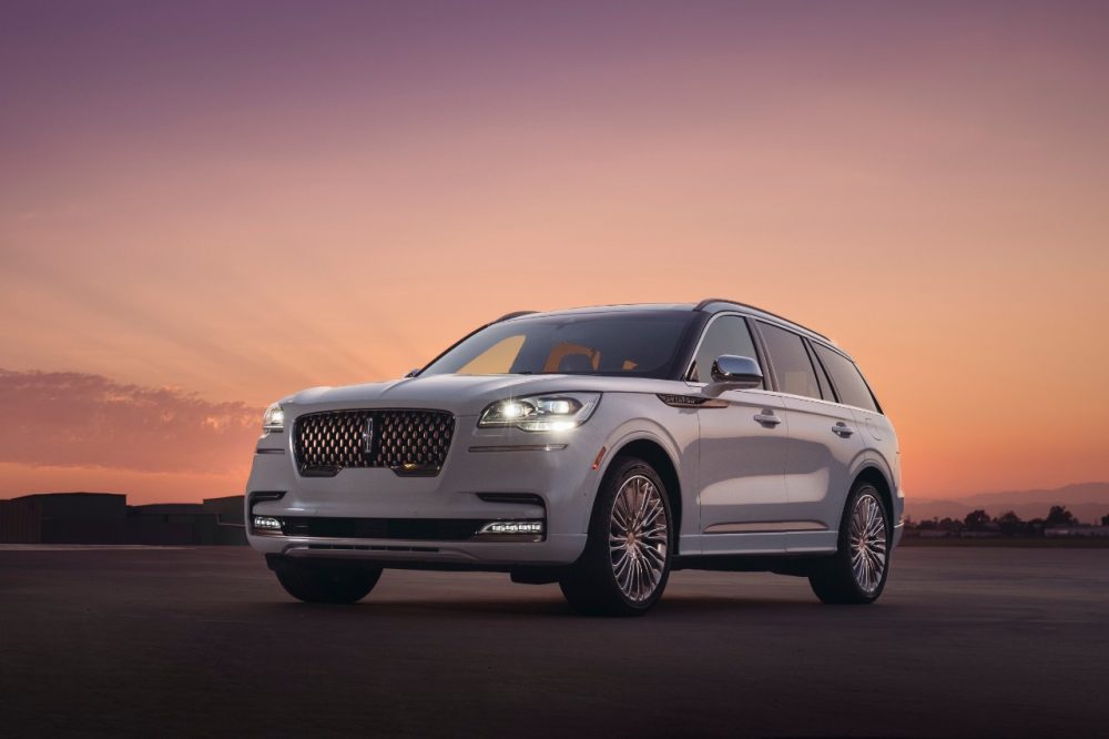 Lincoln Aviator Shinola Concept hero shot