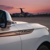 Lincoln Aviator Shinola Concept side detail with jet in background