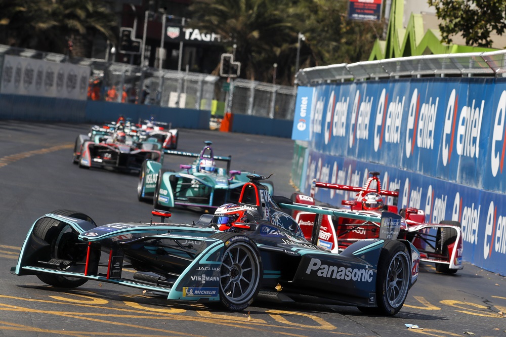 Nelson Piquet Jr at 2018 Santiago E-Prix