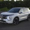 The 2023 Outlander PHEV on the street