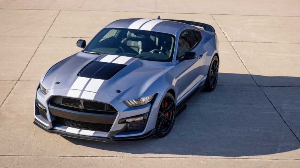 2022 Ford Mustang Shelby GT500 Heritage Edition top down left side