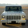 All-electric Ford F-100 Eluminator concept truck front grille