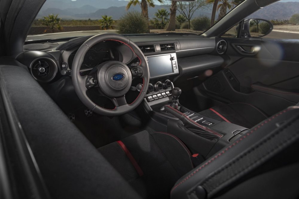 2022 Subaru BRZ cockpit