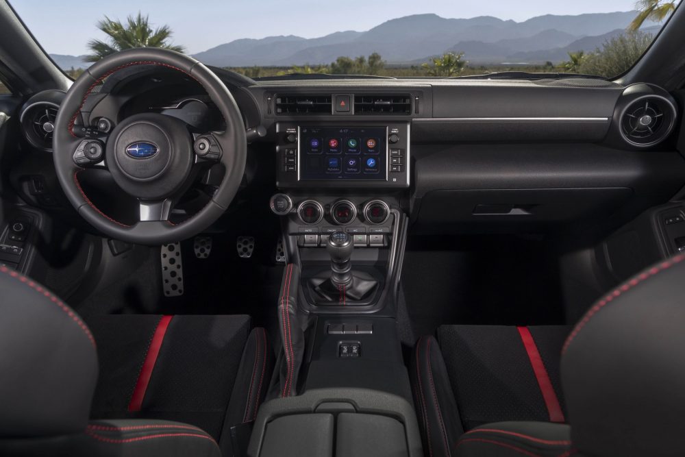 2022 Subaru BRZ front seats