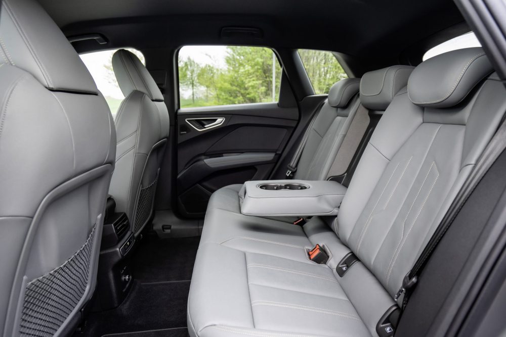 Audi Q4 e-tron back seat