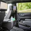 Side view of 2022 Chevrolet Suburban Z71 second row with Rear Seat Media System