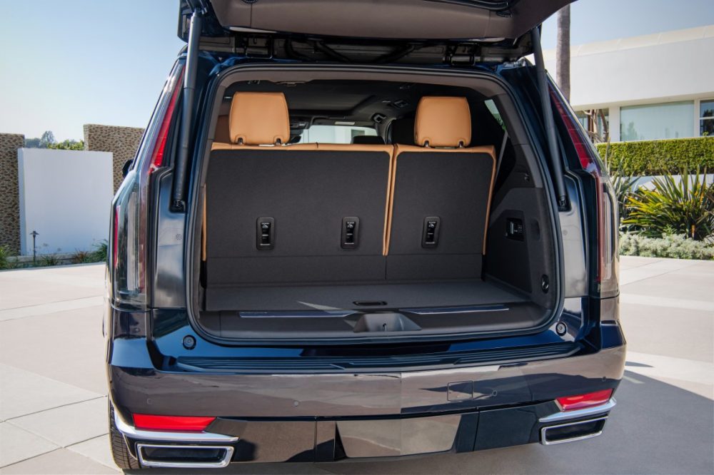 2022 Cadillac Escalade Cargo Bay