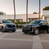 Two models of the 2022 Cadillac Escalade