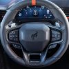 2022 Ford Bronco Raptor interior in Rhapsody Blue steering wheel