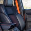 2022 Ford Bronco Raptor interior in Rhapsody Blue seat detail