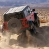 2022 Ford Bronco Raptor rear climbing rocks