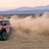 2022 Ford Bronco Raptor sideways dust up