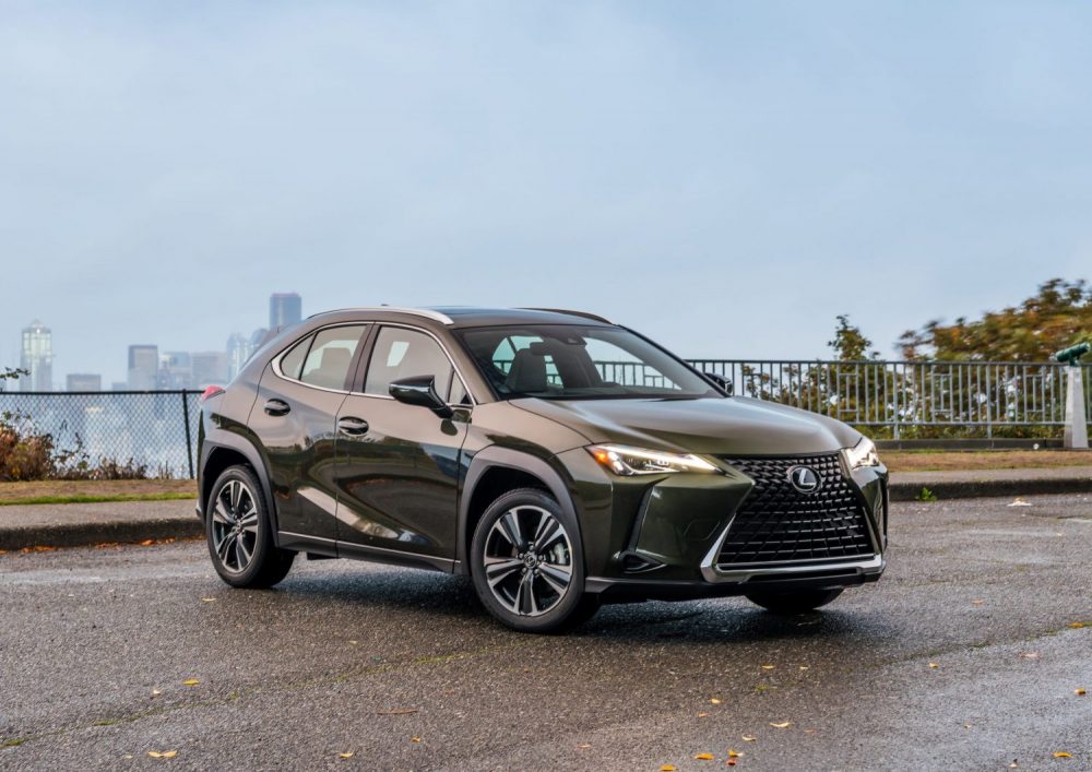 2022 Lexus UX IN Nori Green - Front Angle