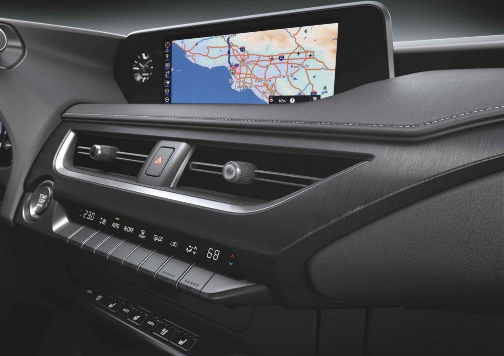 2022 Lexus UX Infotainment Screen