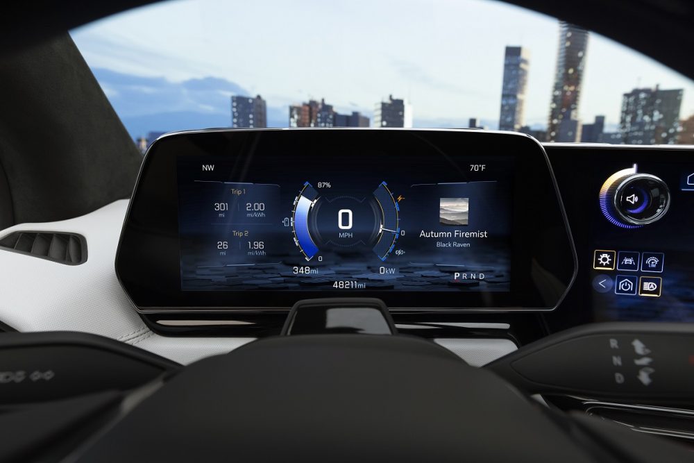 2024 Chevrolet Silverado EV RST driver display