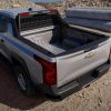 Rear side overhead view of 2024 Chevrolet Silverado EV WT cargo box