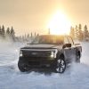 2022 Ford F-150 Lightning tests in extreme weather and temperatures in Alaska