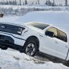 2022 Ford F-150 Lightning tests in extreme weather and temperatures in Alaska