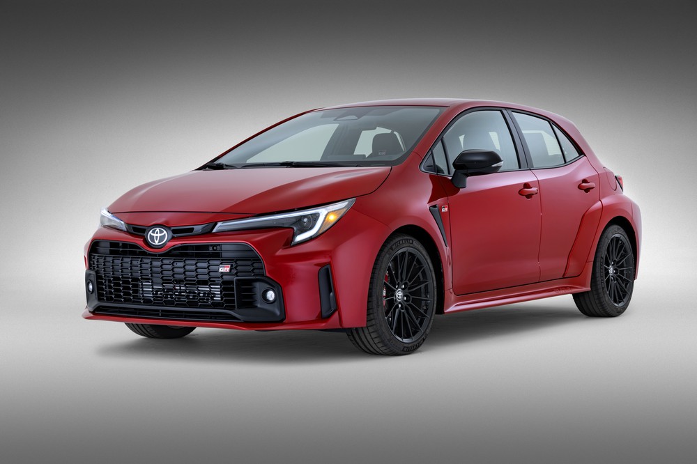 2023 Toyota GR Corolla Core (front quarter)