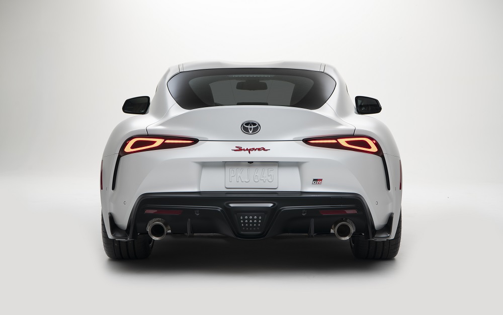 2023 Toyota GR Supra MT 3.0 Matte White (rear)