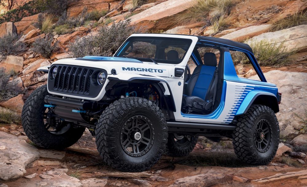 Jeep® Wrangler Magneto 2.0 Concept front hero shot