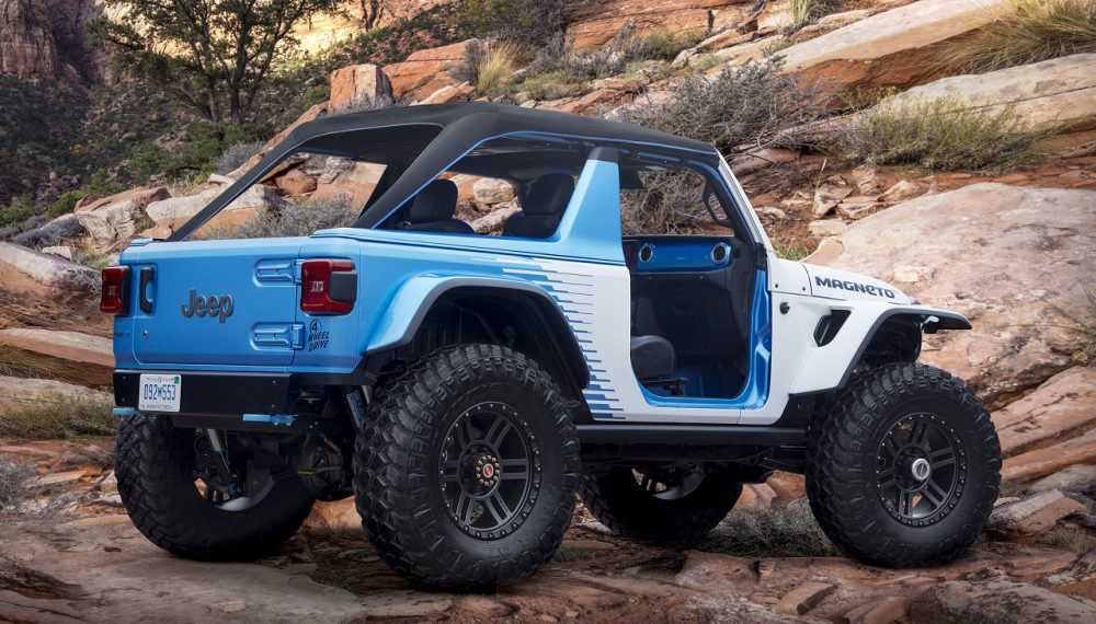 Jeep® Wrangler Magneto 2.0 Concept rear shot