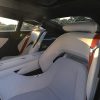 Buick Wildcat EV Concept rear seats and console