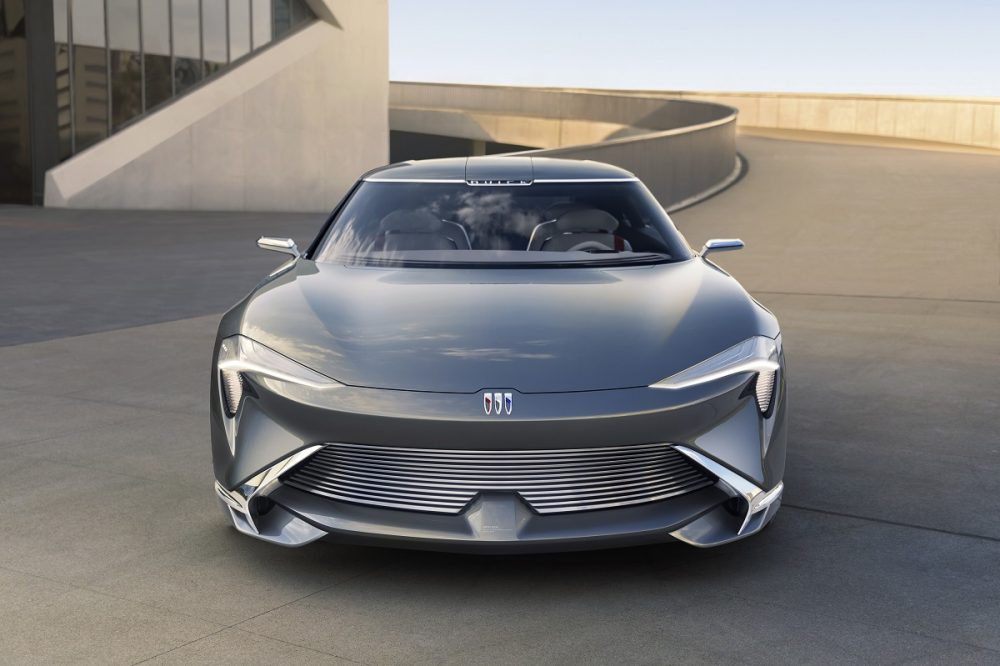 Front view of Buick Wildcat Concept EV