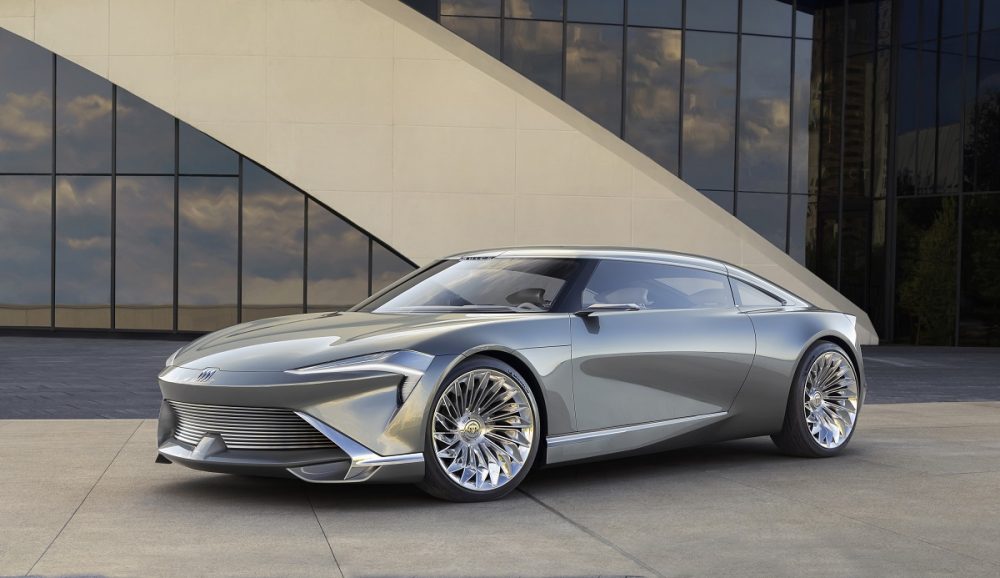 Front side view of Buick Wildcat EV Concept