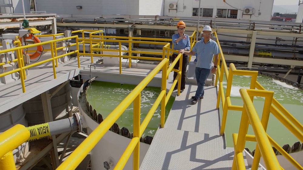 Water recycling plant at TMMBC