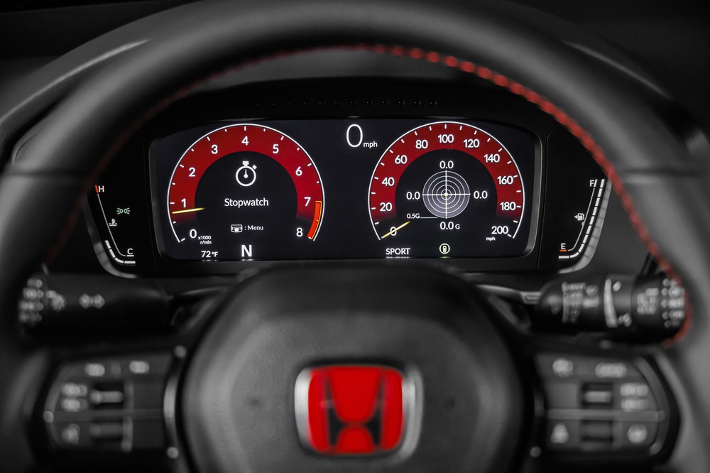 2023 Honda Civic Type R (stopwatch)