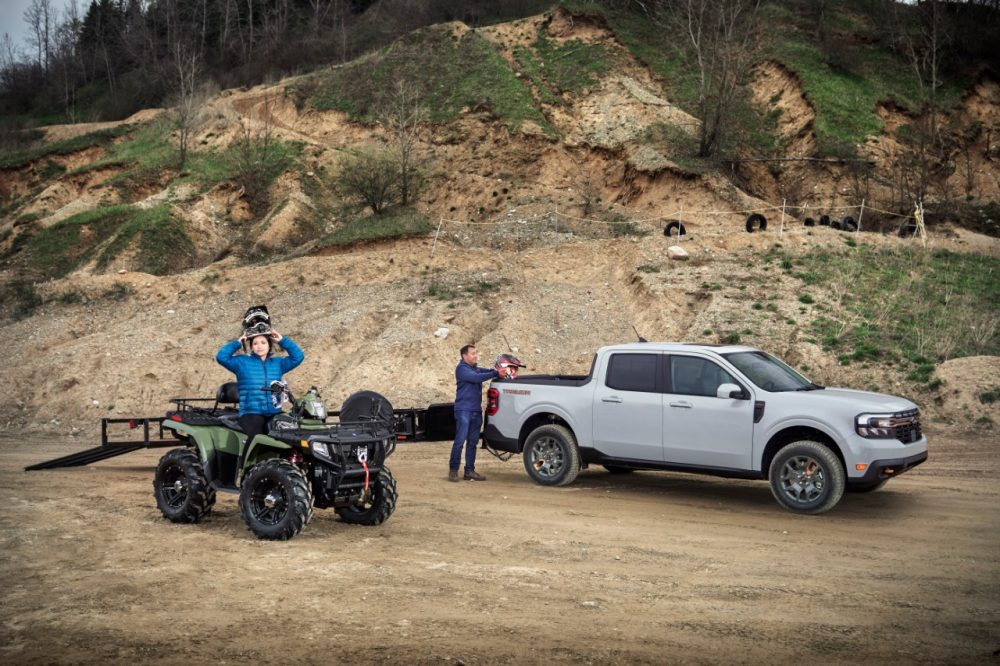 2023 Ford Maverick Tremor with ATVs