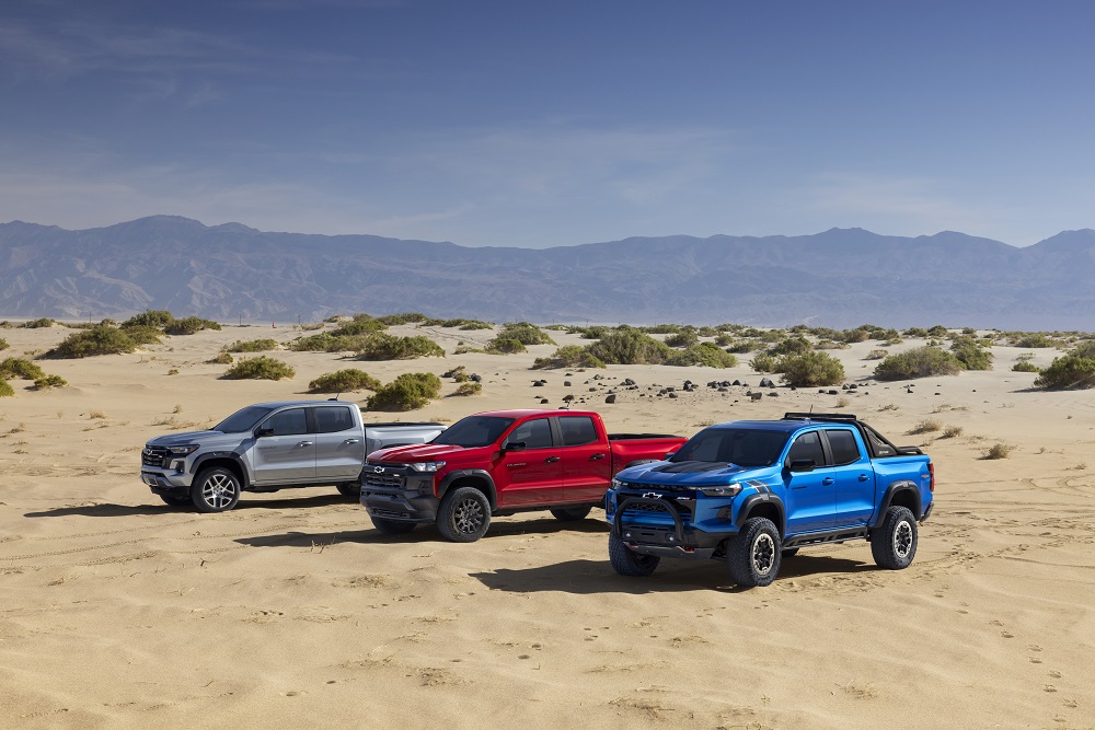 2023 Chevrolet Colorado ZR2 lineup