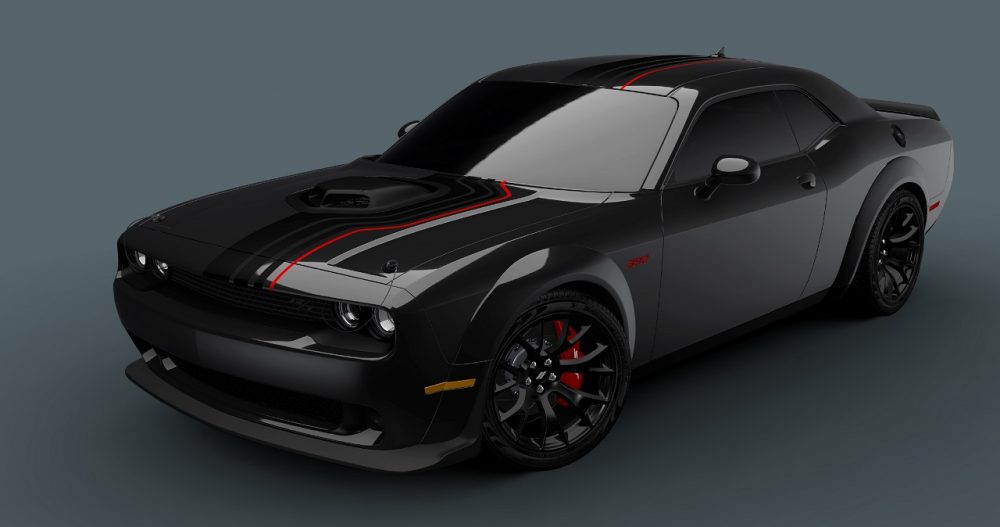 The 2023 Dodge Challenger Shakedown pays tribute the original Dodge Shakedown Challenger concept, unveiled at the 2016 Specialty Equipment Market Association (SEMA) Show in Las Vegas. The special-edition 2023 Dodge Challenger Shakedown follows the original’s theme of a black-and-red interior and exterior that fuses a modern and vintage feel