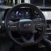 Flat-bottom steering wheel and touch screen in 2024 Chevrolet Equinox EV 3RS