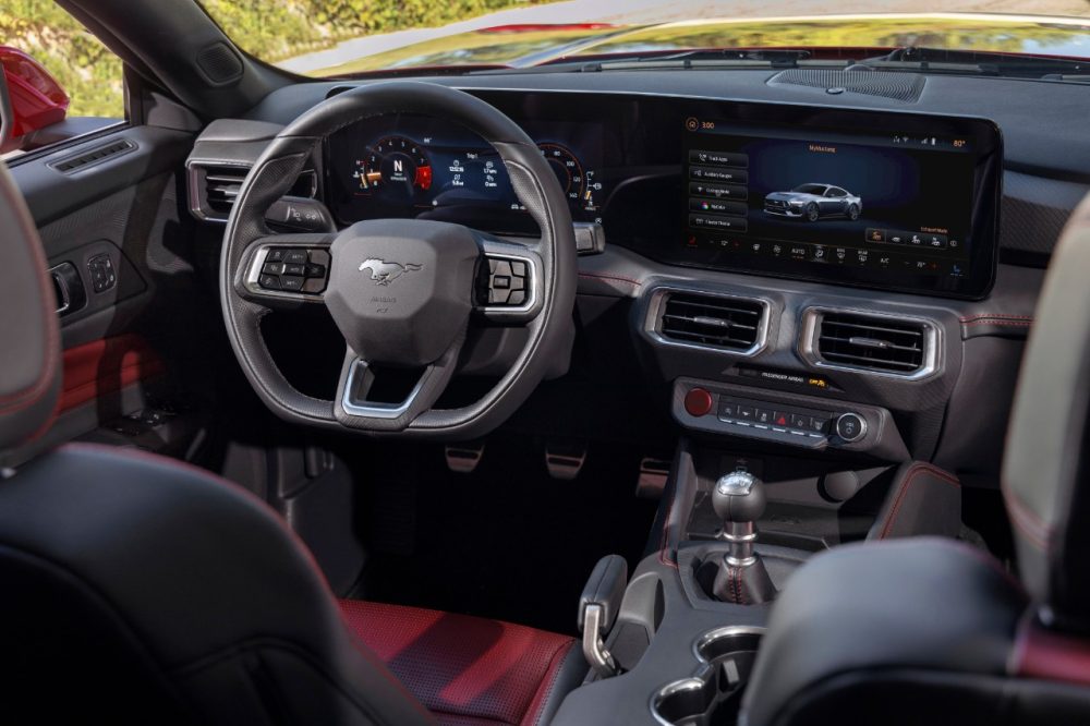 2024 Ford Mustang interior cockpit