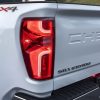 Close-up of 2024 Chevrolet Silverado 3500HD LTZ taillamps and tailgate