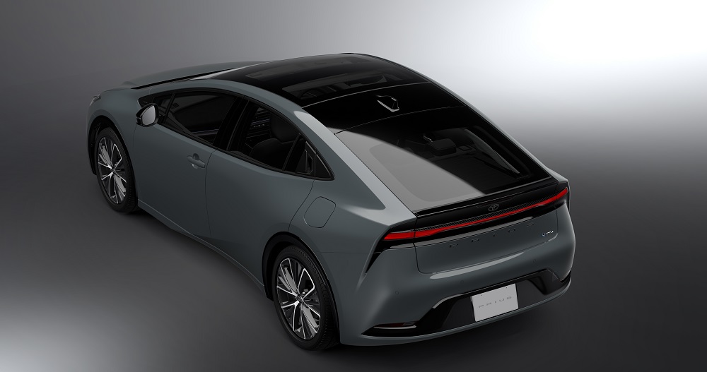 2023 Toyota Prius HEV Prototype (top angle)