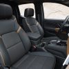Side view of 2023 GMC Canyon AT4 front seats