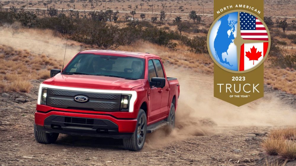 2023 Ford F-150 Lightning named 2023 North American Truck of the Year