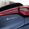 Close-up view of 2024 Buick Avenir rear passenger-side taillight and Avenir badge