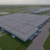 A rendering of the facility that will build the Project T3 electric truck at BlueOval City in Stanton, Tennessee